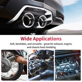 AggSound underbody application on car illustrating targeted heat protection