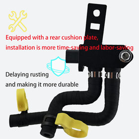 agpanda mounted on engine showing correct fitment and simplified installation