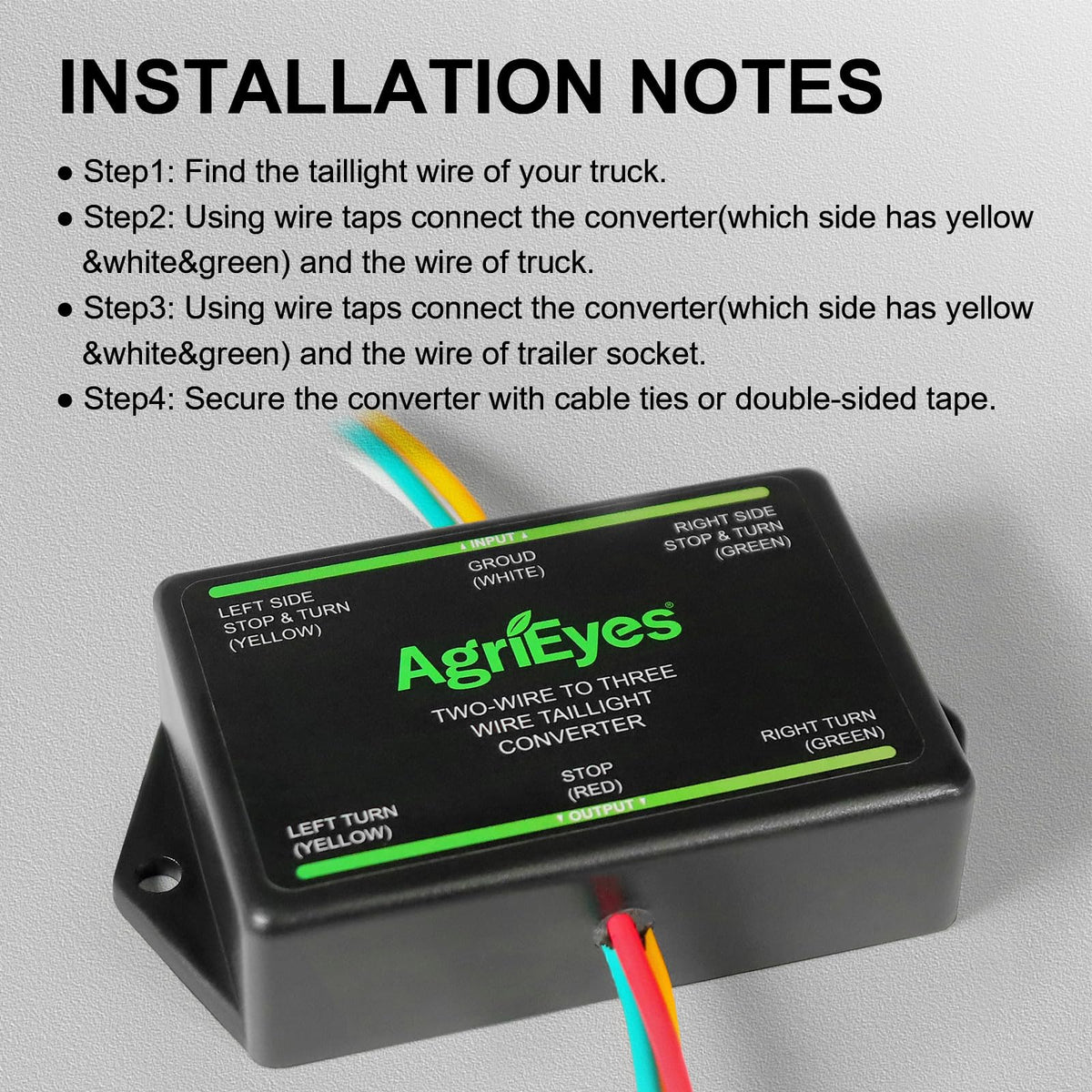 Agrieyes CT012 ABS housing texture close-up for weather protection and durability
