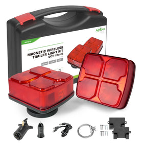 Agrieyes front packaging showing crimson light kit and quick install benefit