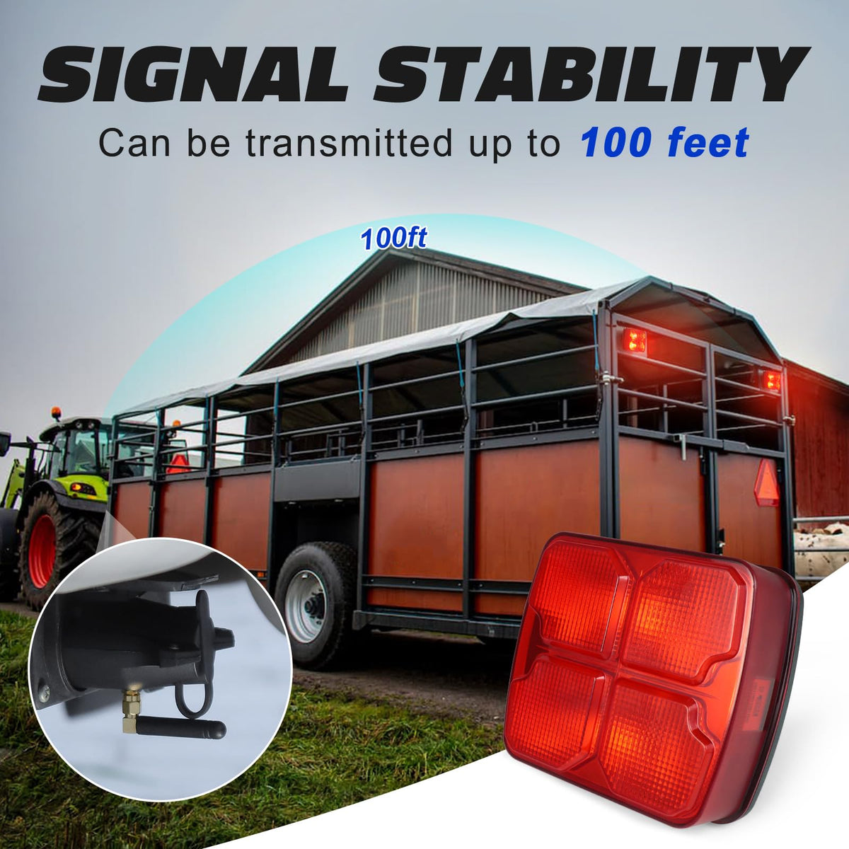 Agrieyes strong magnetic base close-up highlighting secure attachment