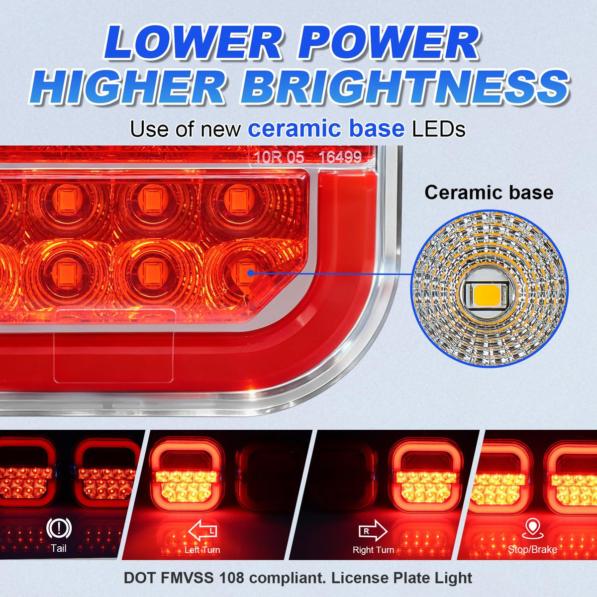 Agrieyes lights mounted on trailer illustrating secure, temporary installation