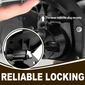 Agrieyes TM8030 side hooks close-up showing easy grip benefit