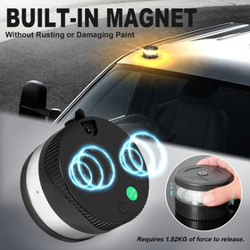 Agrieyes W56B mounted on vehicle roof demonstrating quick temporary attachment