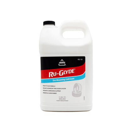 AGS Ru-Glyde gallon jug front view showing professional-ready packaging and capacity benefit