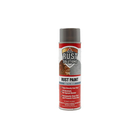 AGS RUST SOLUTIONS front can showing matte grey label and protective finish benefit