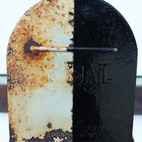 AGS RUST SOLUTIONS label highlighting 300°F heat resistance and weather durability