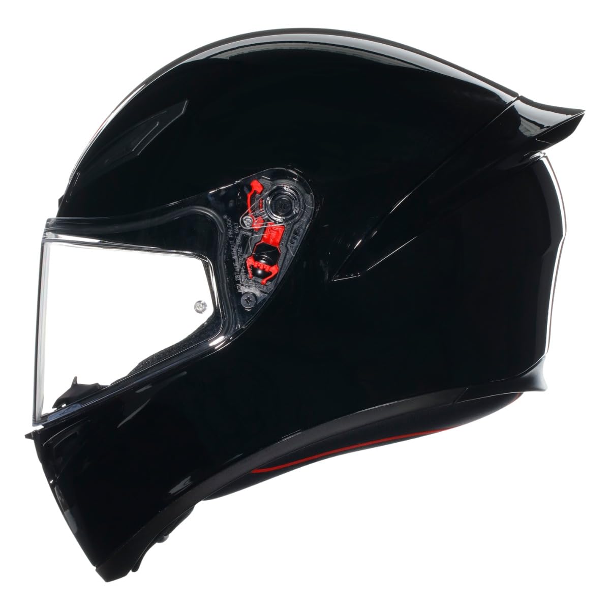 AGV K1 S wide GT4 visor view providing broad visibility advantage