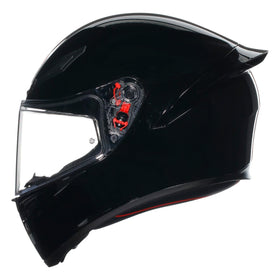 AGV K1 S wide GT4 visor view providing broad visibility advantage