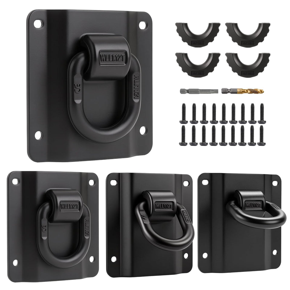 aHei front view of 4-pack anchors showing packaging and contents benefit durability