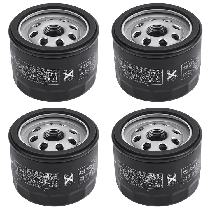 AHNTTGS front view of 49065-0721 oil filter showing label and fit