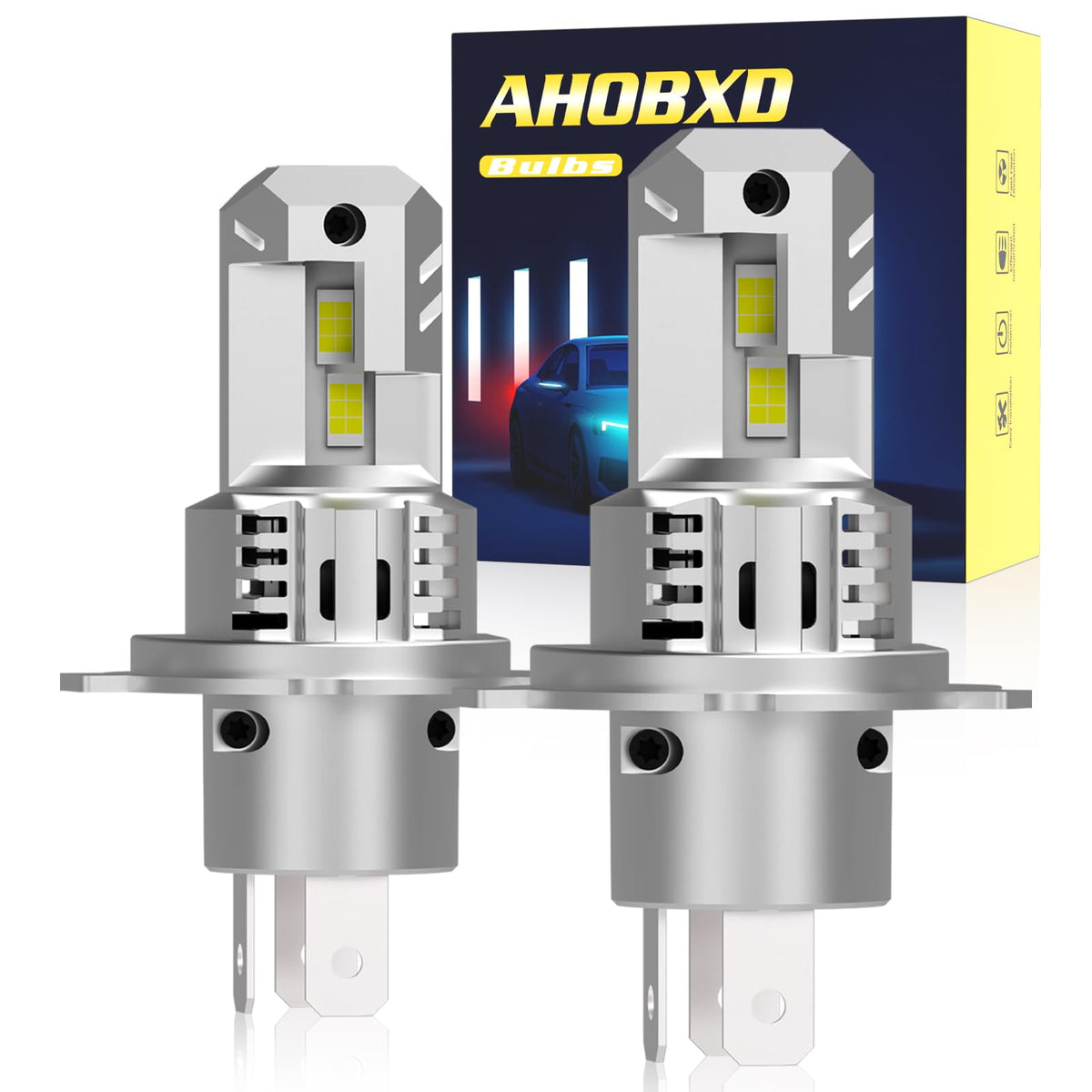 AHOBXD front packaging showing bulbs and benefits for easy identification