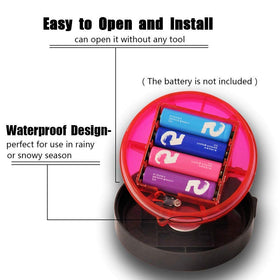 AHOUFHER view of waterproof seal demonstrating durable protection in wet conditions