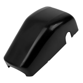 Ahuliao front view of black awning end cap showing clean fit and durable protection