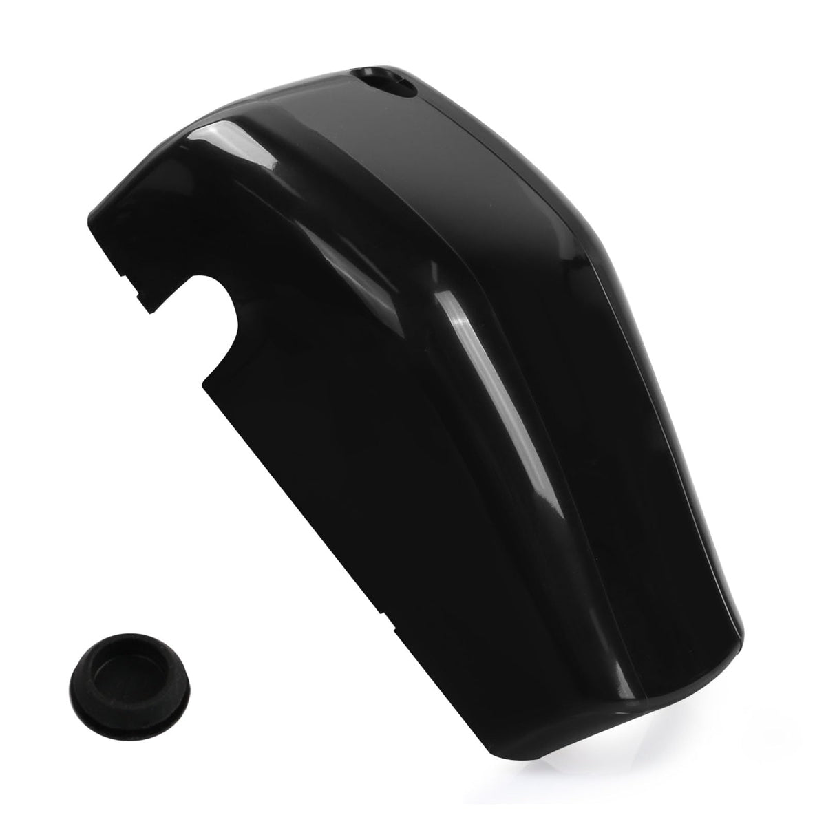 Ahuliao front cover front view showing sleek black finish and motor protection