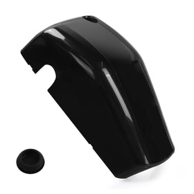 Ahuliao front cover front view showing sleek black finish and motor protection