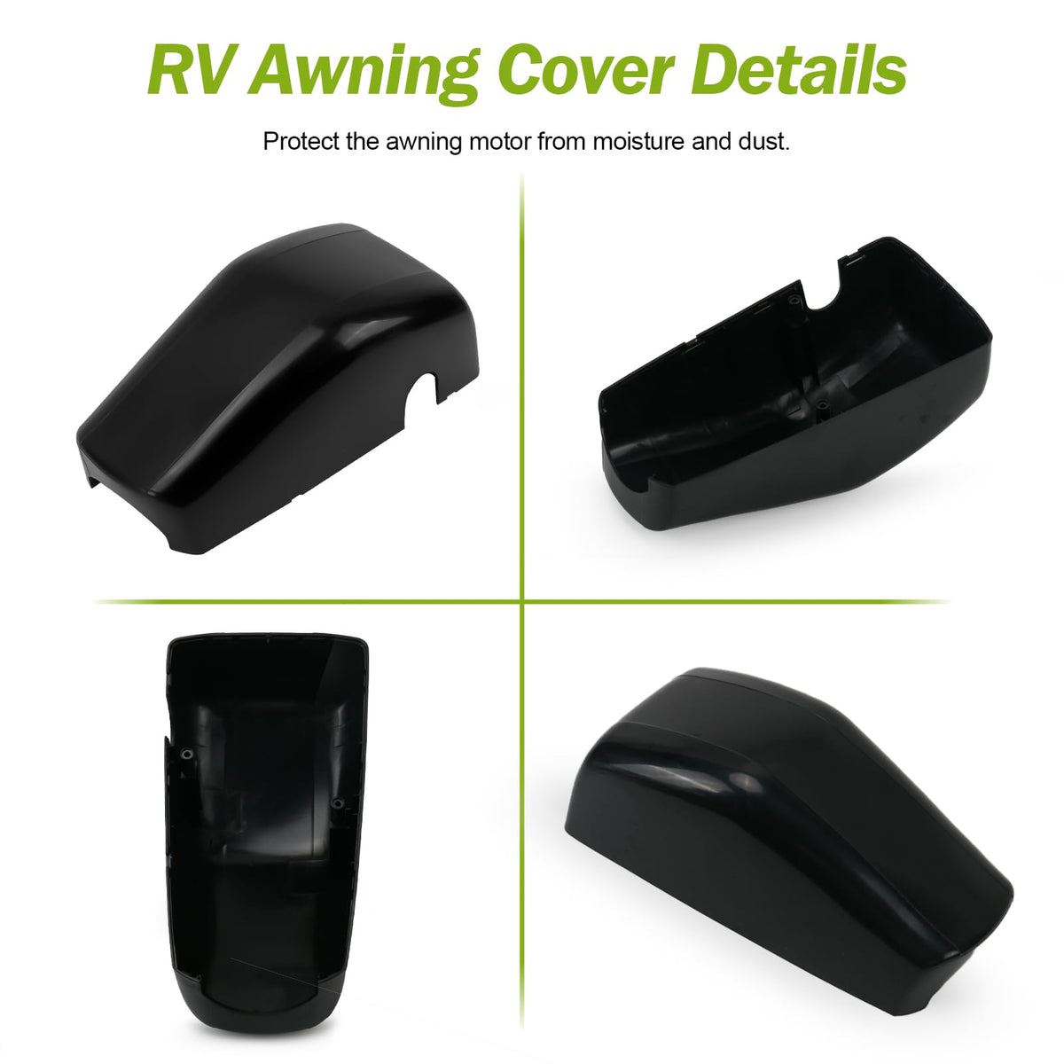 Ahuliao awning cap next to ruler showing scale and easy verification of fit