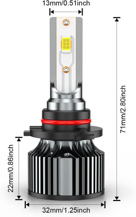 AHXLRLS bulb with water droplets to show waterproof design and weather resistance