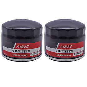 AIB2C front view of two filters showing compact design and easy fit