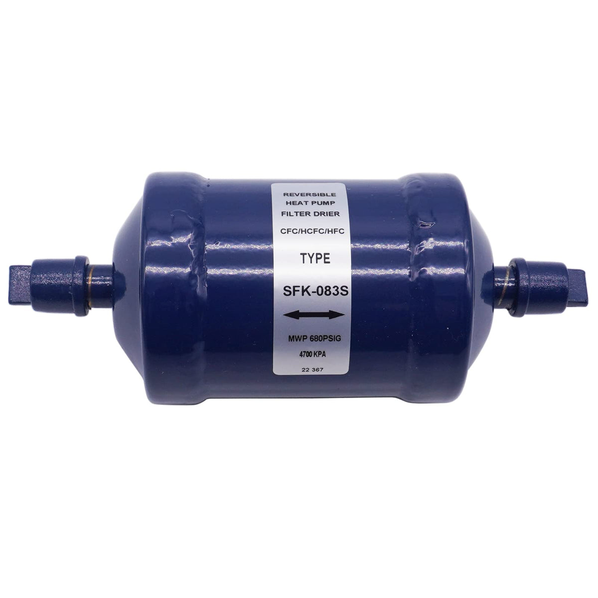 AIB2C SFK-083S front view showing compact filter drier protection