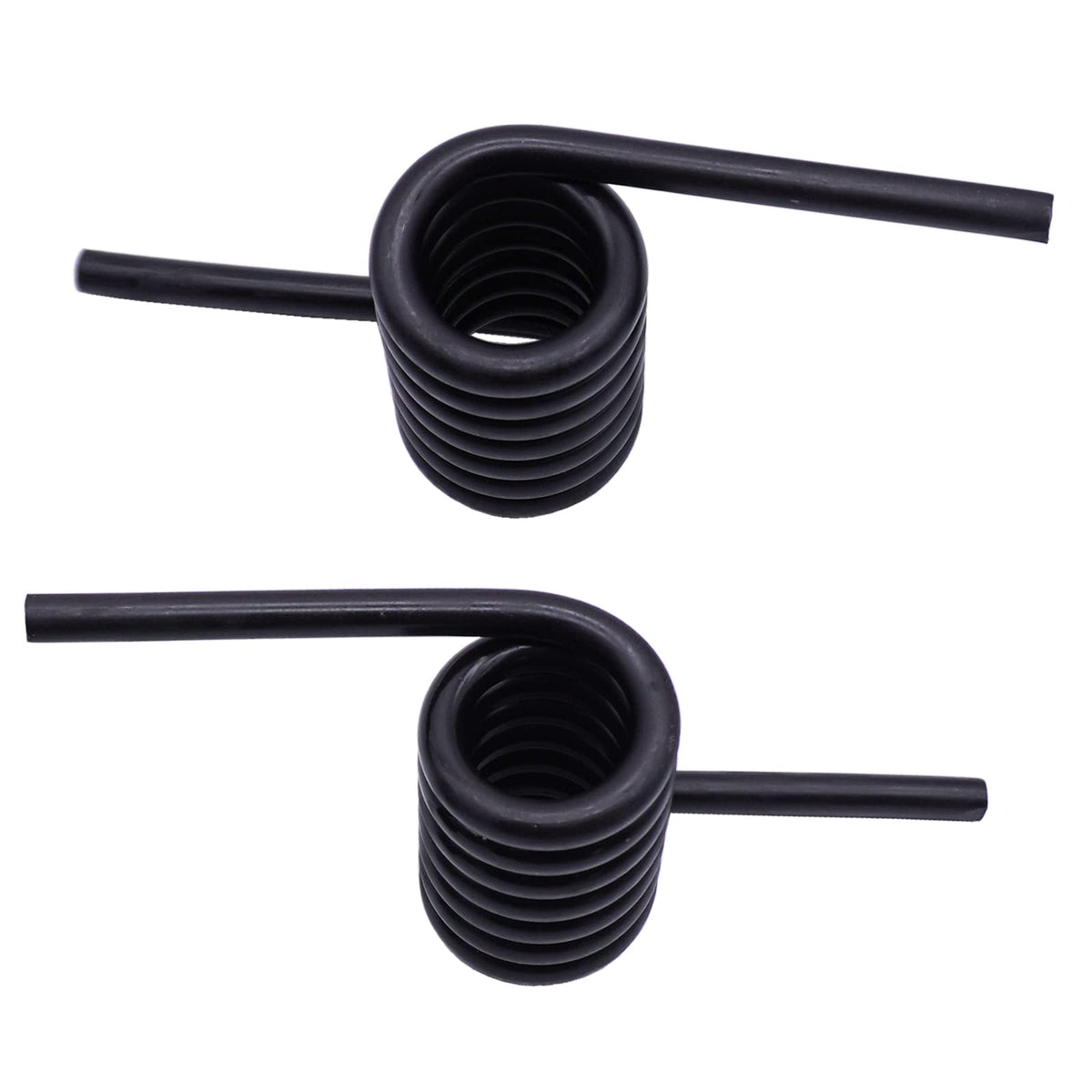 AIB2C springs next to ruler showing 1/2-inch bar thickness and 1.50-inch shaft fit