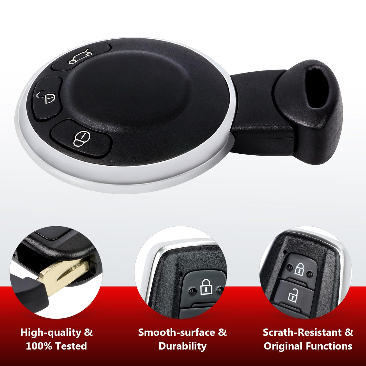 aichiyu remote held in hand to show scale and ergonomics