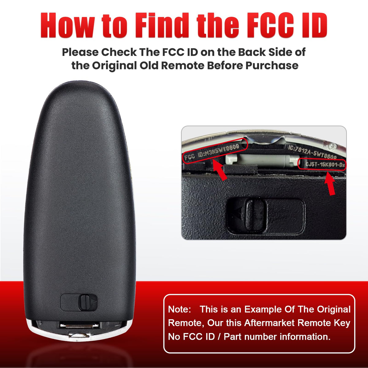 Aichiyu open key fob revealing circuit board and ID83 chip for secure pairing