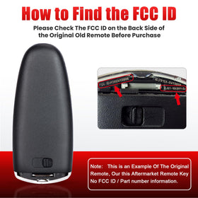 Aichiyu open key fob revealing circuit board and ID83 chip for secure pairing