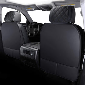 Aierxuan close-up stitching and leatherette texture highlighting durability