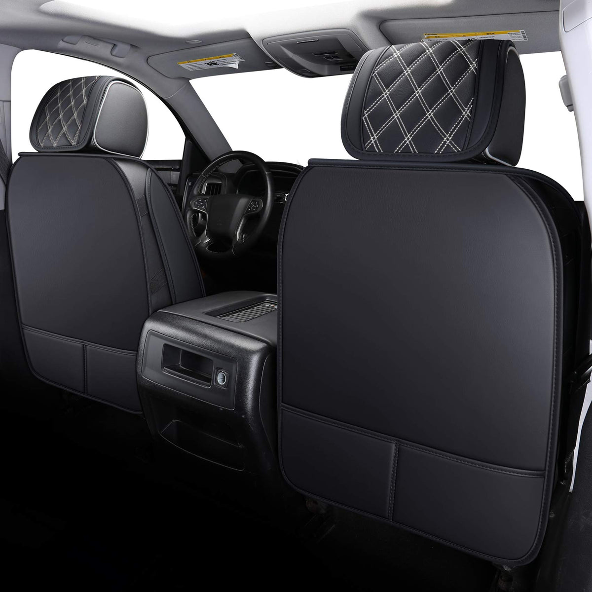 Aierxuan close-up faux leather texture showing waterproof surface and comfort