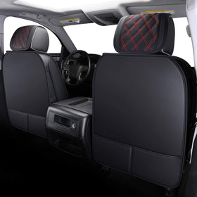 Aierxuan headrest strap detail illustrating dual straps for model year fit