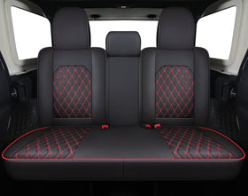 Aierxuan installed front seats in Jeep Wrangler showing sleek fit and protection