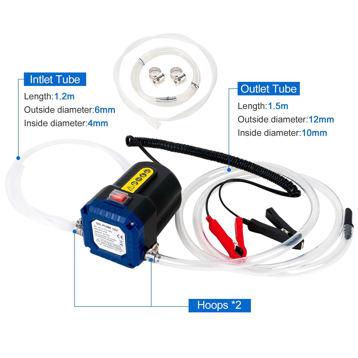 AIGMlSON motor close-up highlighting 12V 80W power and durable construction benefit