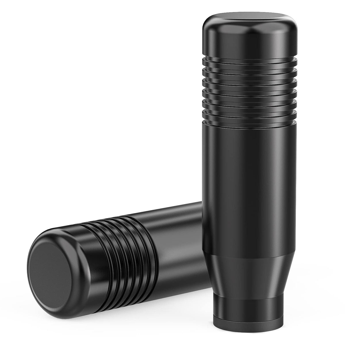 aikeec front view black knob showing sleek design and durable finish
