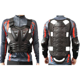 Aikelai back protector close-up highlighting spine coverage benefit