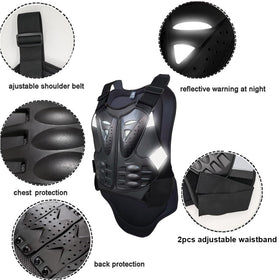 Aikelai elbow pad detail showing hard-shell protection and mobility