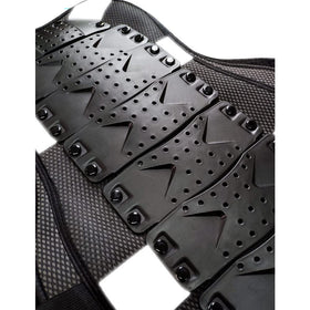 Aikelai knee pad detail showing reinforced guard and comfort
