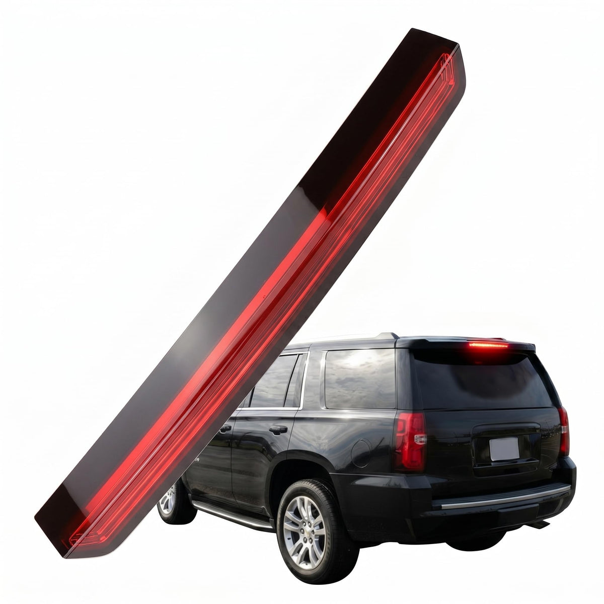 AIKEPT front view of brake light assembly showing fit and finish benefit
