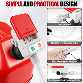 Aikyciu nozzle showing auto-stop sensor to prevent spills and overfill