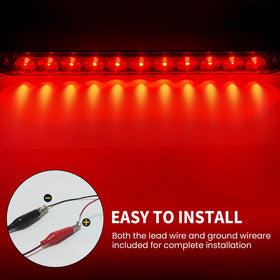 Aila license plate bracket installed to illuminate plate and stay compliant