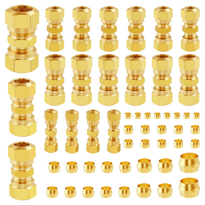 Ailbiuko front kit layout showing all 53 pieces for quick inventory and convenience