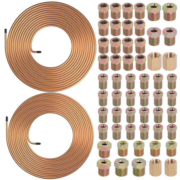 Ailbiuko front packaging showing complete brake line kit, convenient for repairs