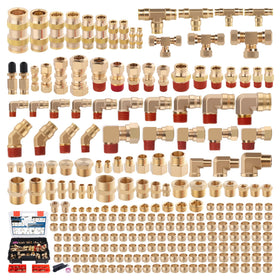 Ailbiuko front packaging showing organized 250-piece kit and quick selection benefit
