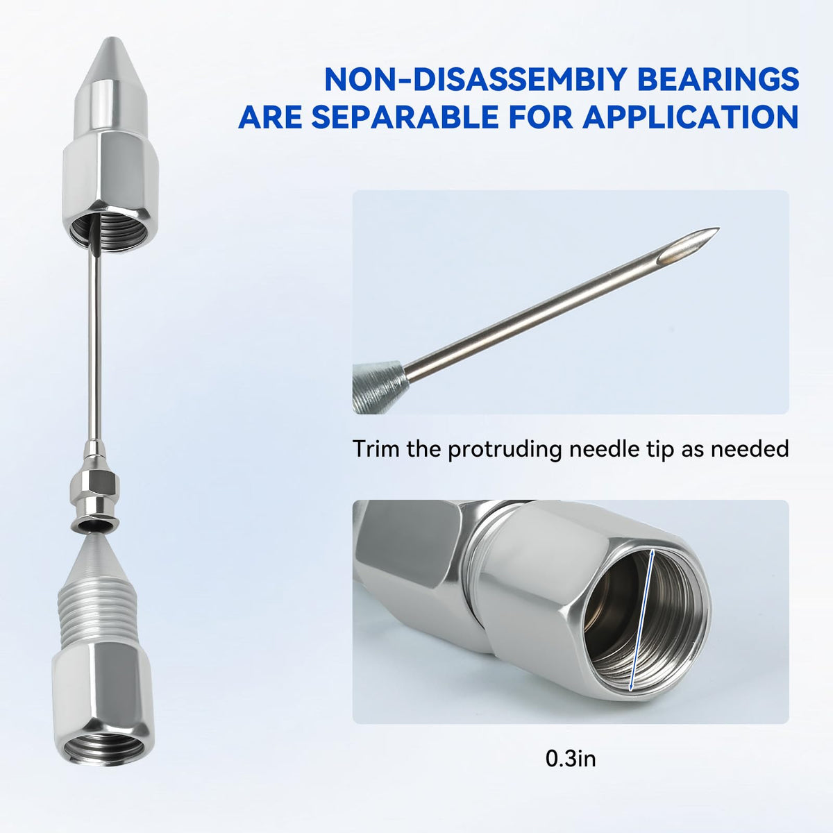 AILEDWER coupler sleeve attached to a fitting demonstrating secure leak-resistant grip
