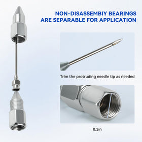 AILEDWER coupler sleeve attached to a fitting demonstrating secure leak-resistant grip