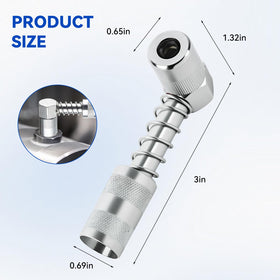 AILEDWER grease needle nozzles set displayed for precision lubrication of small fittings