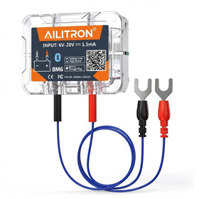 AILITRON BM6 front profile showing compact monitor and benefit of easy installation