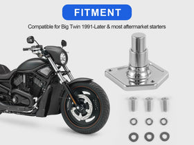 AILMOTO side profile showing compact fit and clean motorcycle styling