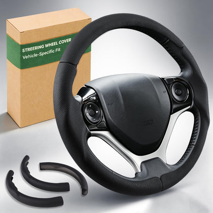 Aimato front view on Honda Civic wheel showing precise fit and clean design