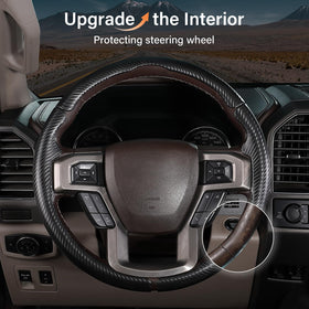 Aimato installed in vehicle demonstrating improved grip and style